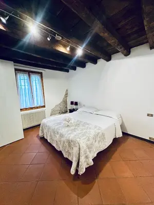 Letto o letti in una camera di San Pancrazio Home