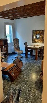 Area soggiorno di La Moretta Apartment