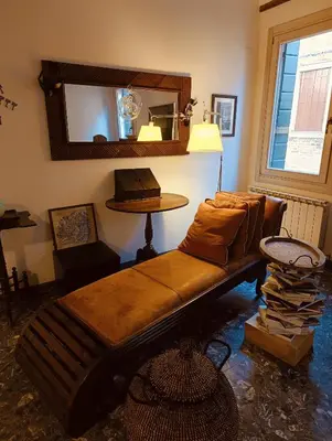Area soggiorno di La Moretta Apartment
