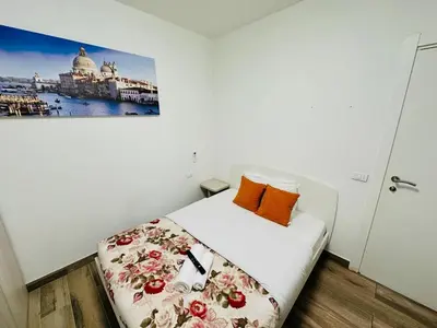 Letto o letti in una camera di Dream Hub