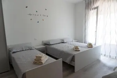 Letto o letti in una camera di BnB Martin