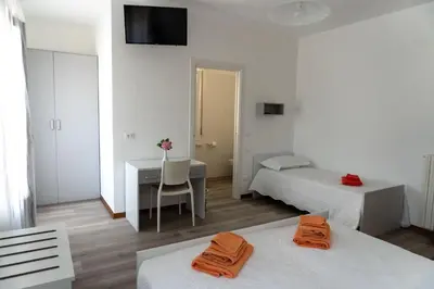 Letto o letti in una camera di BnB Martin