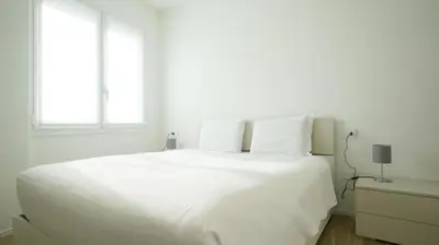 Letto o letti in una camera di Palazzo Gilberto