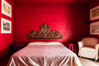 Letto o letti in una camera di Locanda Da Lino