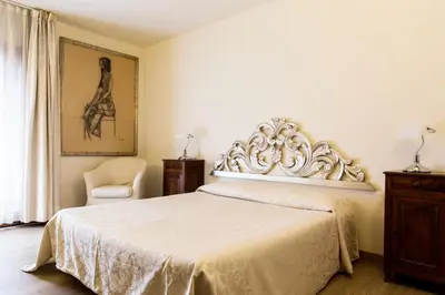 Letto o letti in una camera di Locanda Da Lino