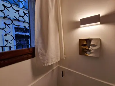 Planimetria di Veneziacentopercento La Forcola Apartment, next to Rialto bridge