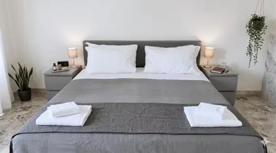 Letto o letti in una camera di Cà De Sbiess