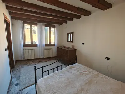 Letto o letti in una camera di Castello Canal View