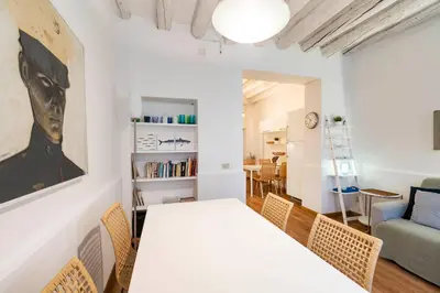 Area soggiorno di True Venice Apartment