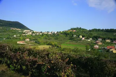 Paesaggio naturale nelle vicinanze del bed & breakfast