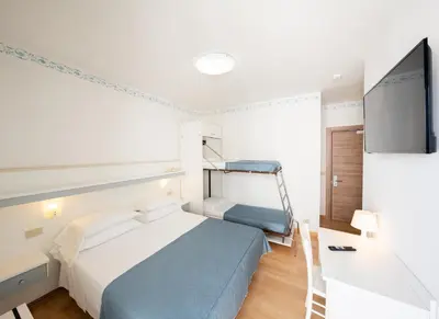 Letto o letti in una camera di Hotel Laurin