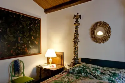 Letto o letti in una camera di Casa Dell'Albero