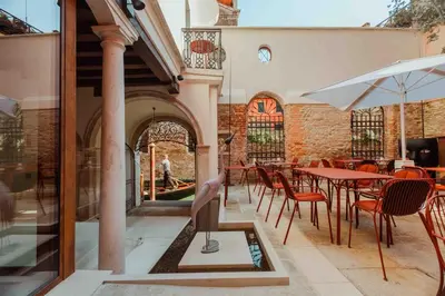 Patio o area all'aperto di Palazzetto MyVenice