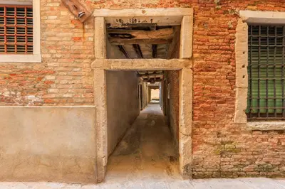 Planimetria di Ca' San Giacomo canal view