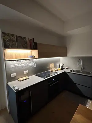 Cucina o angolo cottura di AMIA rooms & wine