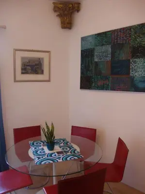 Area soggiorno di Ai Miracoli Apartment