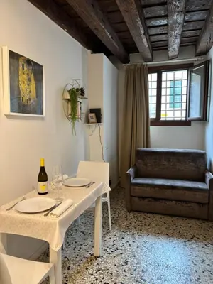Area soggiorno di Gesuiti Loft