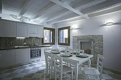 Cucina o angolo cottura di Palazzo Giacchina
