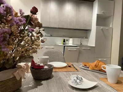 Cucina o angolo cottura di Al Portico
