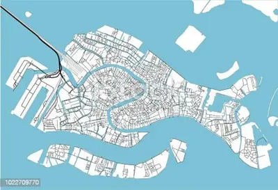 Planimetria di Altana su San Marco