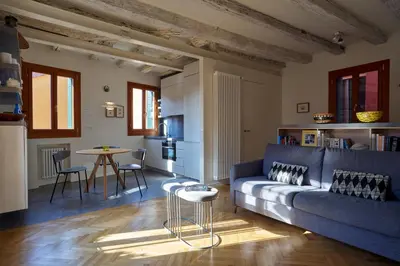 Area soggiorno di La Grancevola is a gorgeous apartment with balcony