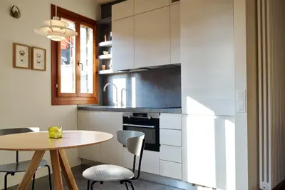 Cucina o angolo cottura di La Grancevola is a gorgeous apartment with balcony