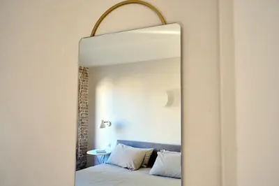 Letto o letti in una camera di La Grancevola is a gorgeous apartment with balcony