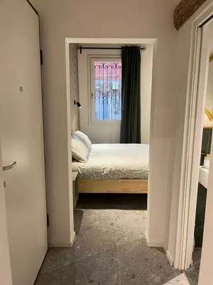 Letto o letti in una camera di Ca'Mara Appartamento Venezia Biennale