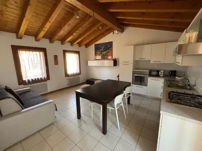 Cucina o angolo cottura di Cà Maria - Appartamento Mansardato al primo piano