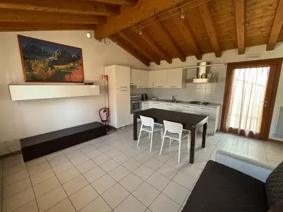 Cucina o angolo cottura di Cà Maria - Appartamento Mansardato al primo piano