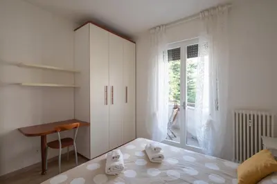 Letto o letti in una camera di Casa Zeta via Cavalletto Prato della Valle