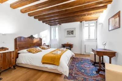 Letto o letti in una camera di San Samuele Venezia Centro+ Wellness Pool Jacuzzi