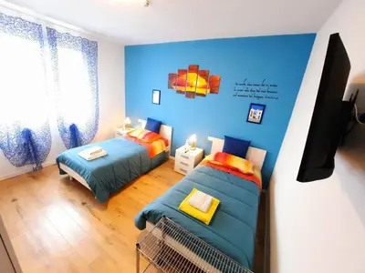 TV o dispositivi per l'intrattenimento presso New Bedrooms Mamma Gigetta
