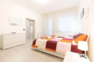 Letto o letti in una camera di In pochi minuti da Venezia