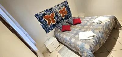 Letto o letti in una camera di Rose House with private Garden