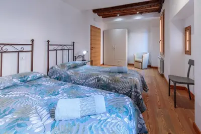 Letto o letti in una camera di Rialto Bridge! Comodo appartamento in centro - 1