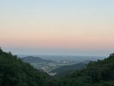 Paesaggio naturale nelle vicinanze della casa vacanze