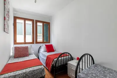 Letto o letti in una camera di Venice Lovely Apatment for 7 person - AC -Wifi
