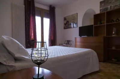 Letto o letti in una camera di Free parking - 15 min to Venice