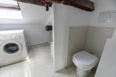 Bagno di Nice Lovely Attic for 4 person with Wifi - A/C