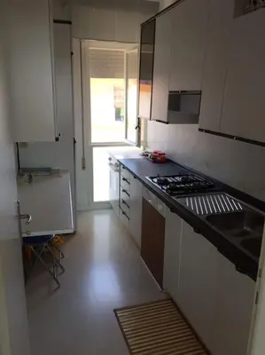 Cucina o angolo cottura di Attico Vista Mare