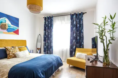 Letto o letti in una camera di Peggy's House
