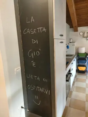 Cucina o angolo cottura di la casetta di Giò