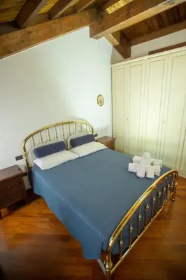 Letto o letti in una camera di Chalet del Mare VISTA CANALE