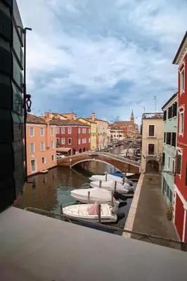 Vista sul fiume nelle vicinanze dell'appartamento