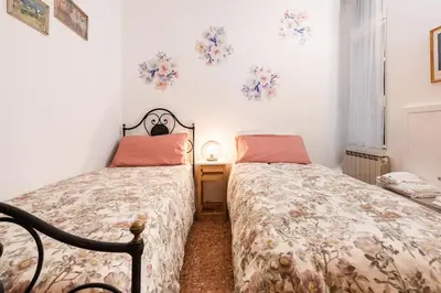 Letto o letti in una camera di Ca' della Madoneta - Vista Canale