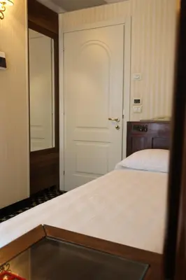Letto o letti in una camera di Hotel Ristorante Ca' Nova