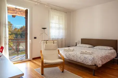 Letto o letti in una camera di Fiori di campo holiday home