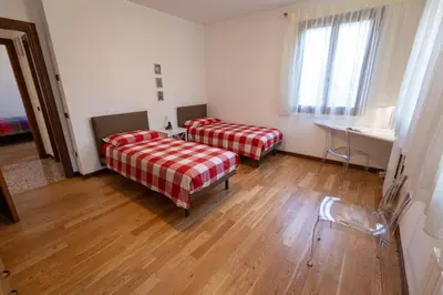 Letto o letti in una camera di Fiori di campo holiday home