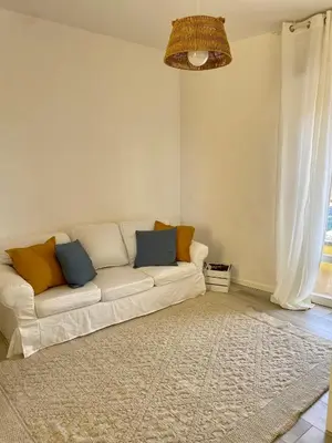 Letto o letti in una camera di Appartamento vista mare Pioppi